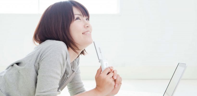 じょせいえがお